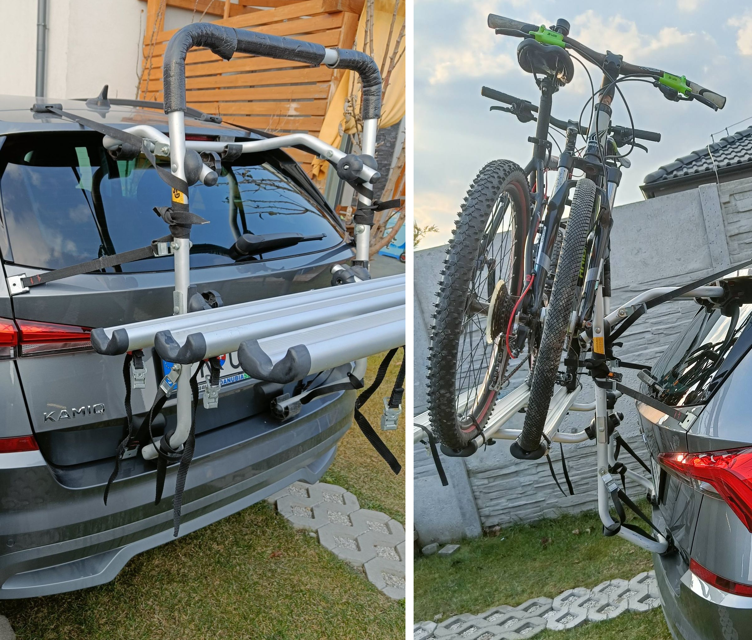 Nosič na bicykle na piate dvere auta